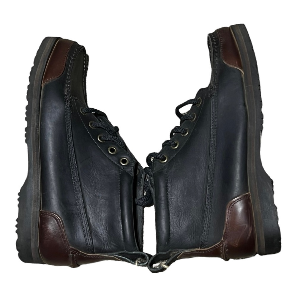 Colorado "Amazonas" Mens Black Leather Ankle Lace Up Chukka Boots